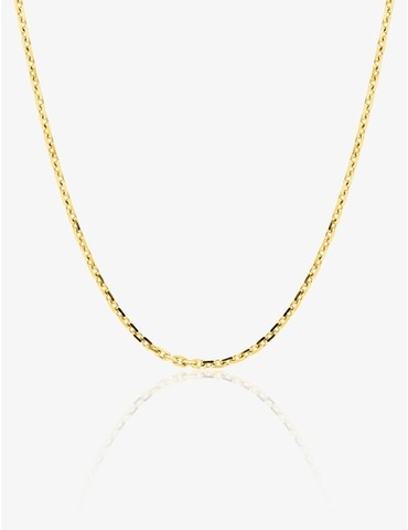 Chaine forçat diamantée or...