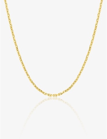 Chaine forçat diamantée or...