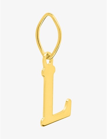 Pendentif initiale L en or...