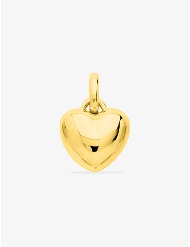 Pendentif motif cœur bombé...