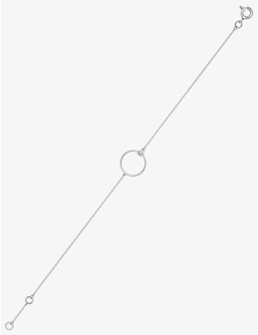 Bracelet or blanc 750 ‰ et...