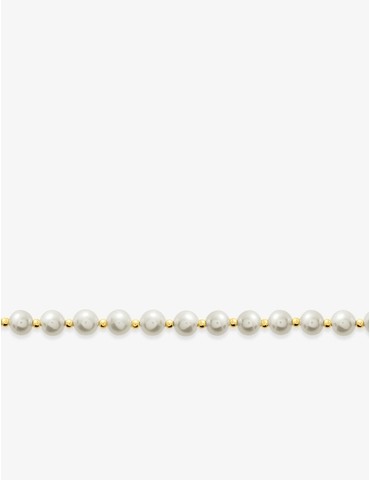 Bracelet or jaune 750 ‰ et...