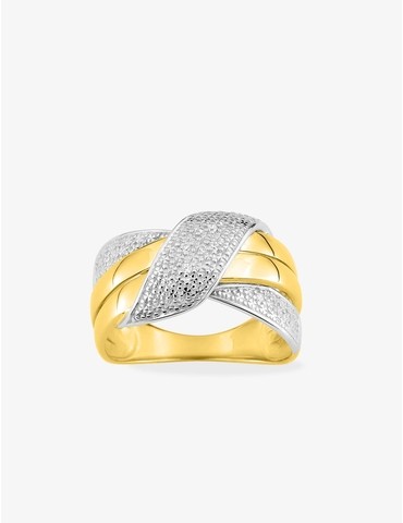 Bague fantaisie or jaune...