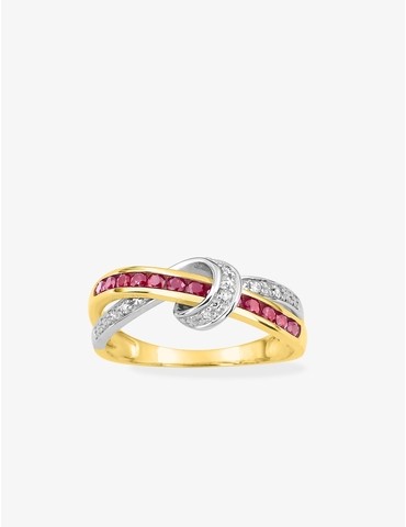 Bague or jaune 750 ‰...