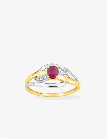 Bague or jaune 750 ‰,...