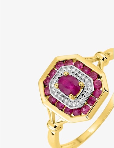 Bague or jaune 750 ‰,...