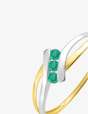 Bague or jaune 750 ‰,...