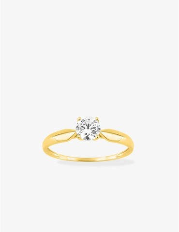 Bague or jaune 750 ‰, oxyde...