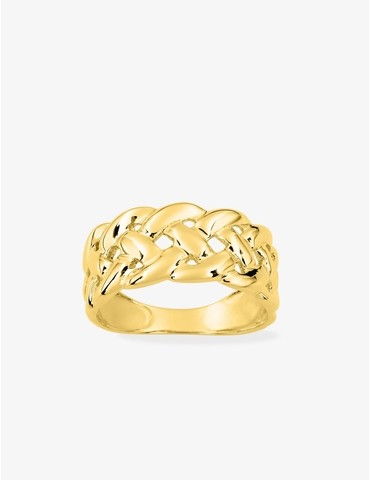 Bague or jaune 750 ‰...