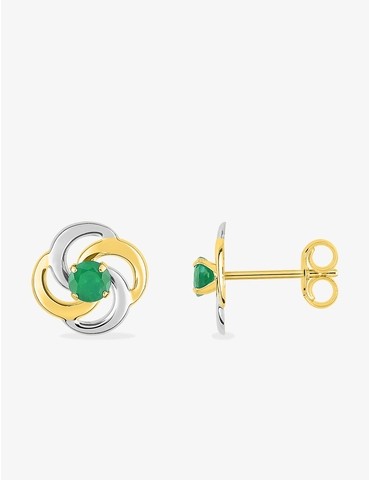 Boucles d'oreilles clous or...