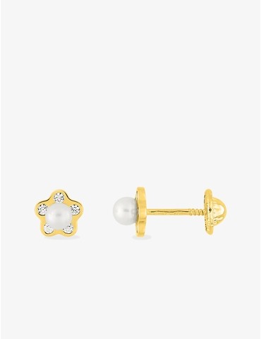 Boucles d'oreilles clous or...