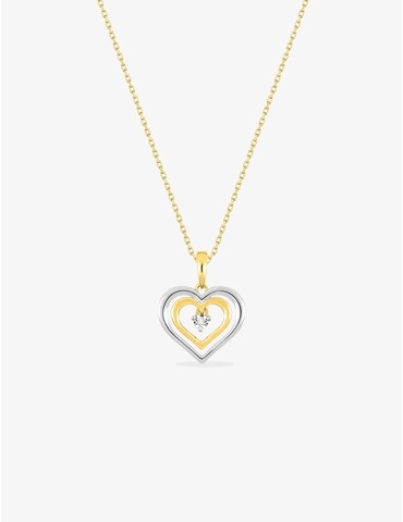 Collier fantaisie cœur...