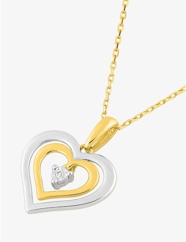 Collier fantaisie cœur...