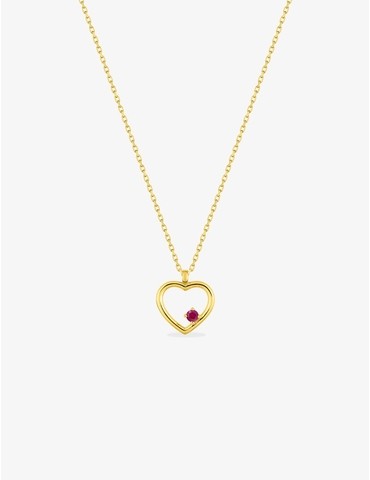 Collier pendentif cœur or...