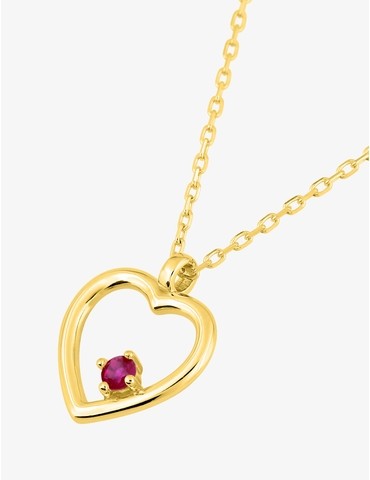 Collier pendentif cœur or...