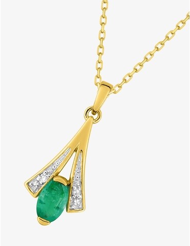 Collier pendentif or jaune...