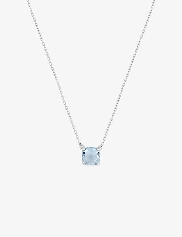 Collier or blanc 375 ‰ et...