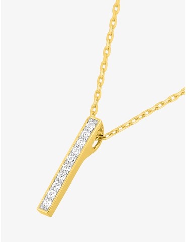 Collier or jaune 375 ‰,...