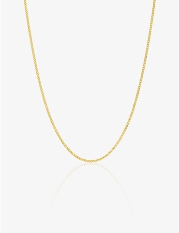 Chaîne gourmette diamantée...