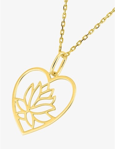 Collier or jaune 375 ‰ et...