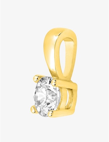 Pendentif or jaune 375 ‰ et...