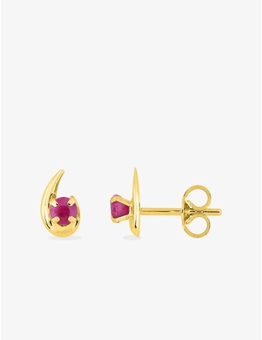 Boucles d'oreilles virgule...
