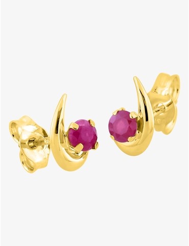 Boucles d'oreilles virgule...