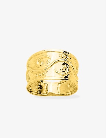 Bague motifs fantaisie en...