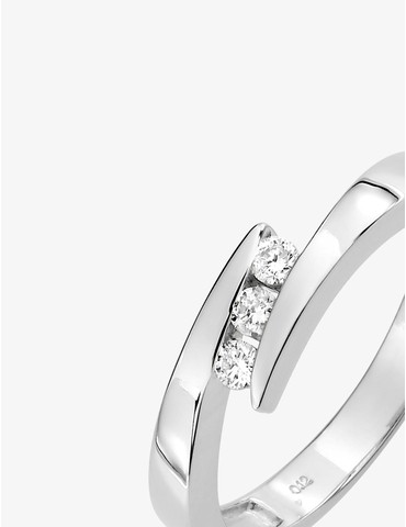 Bague trilogie en or 375‰...