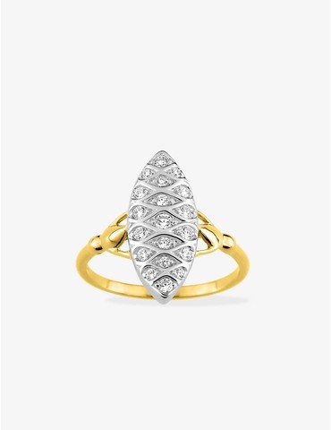 Bague marquise or jaune...