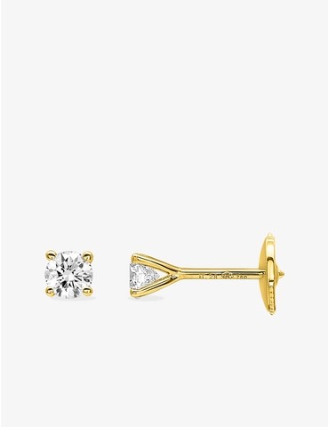 Boucles d'oreilles clous or...
