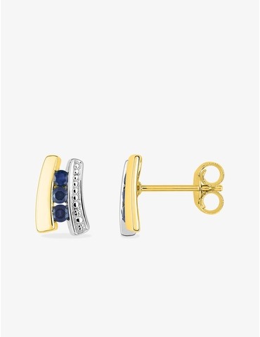 Boucles d'oreilles or jaune...