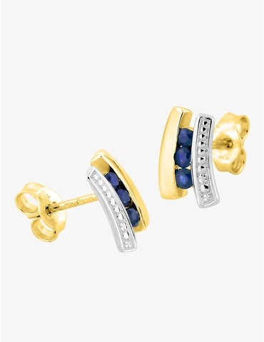 Boucles d'oreilles or jaune...