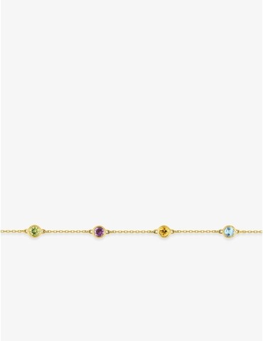 Bracelet or jaune 375‰,...