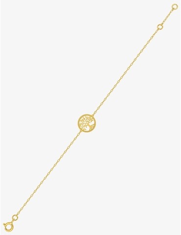 Bracelet arbre de vie en or...