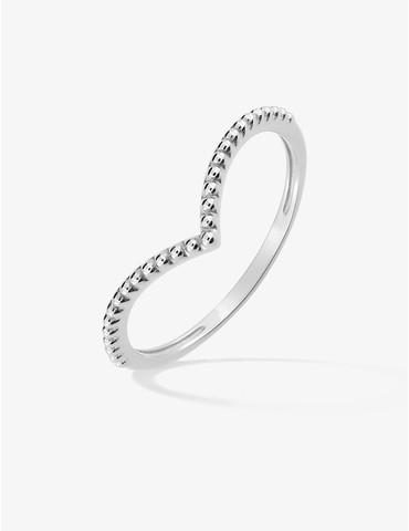 Bague en or blanc 375 ‰,...