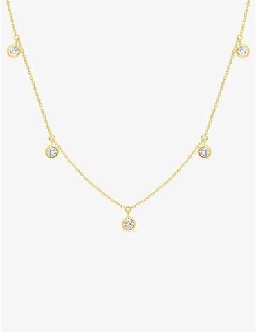 Collier en or jaune 375 ‰,...