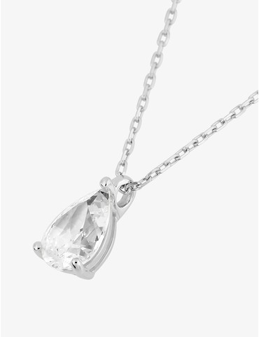 Collier en or blanc 375 ‰...