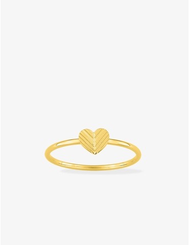 Bague or 375 ‰ jaune motif...