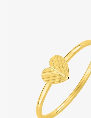 Bague or 375 ‰ jaune motif...