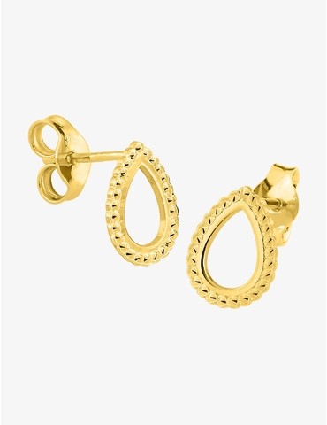Boucles d'oreilles or 375 ‰...