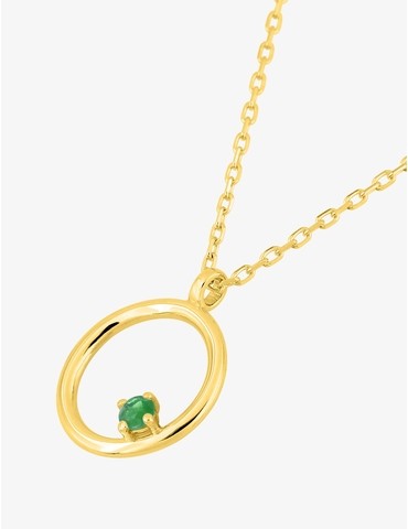 Collier or jaune 375‰...