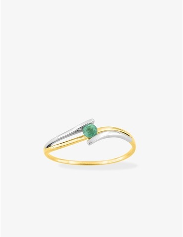 Bague or jaune 750 ‰...
