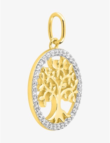 Pendentif arbre de vie or...