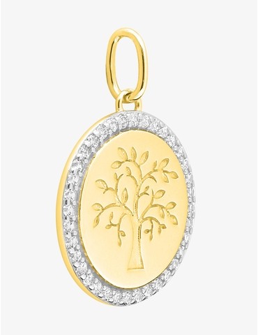 Pendentif arbre de vie or...