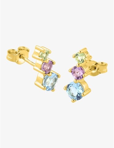 Boucles d'oreilles or 375 ‰...