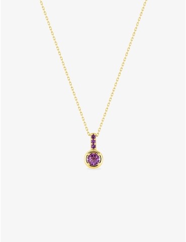 Collier or 375 ‰ jaune avec...
