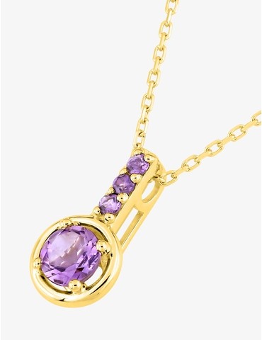 Collier or 375 ‰ jaune avec...