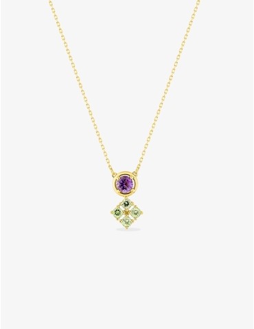 Collier or 375 ‰ jaune avec...