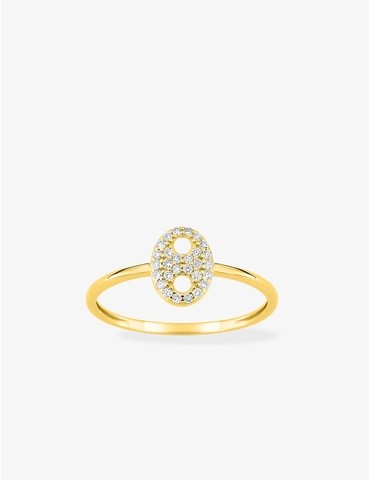 Bague grain de café...